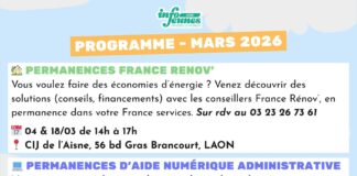 Programme d’activités – Mars 2026